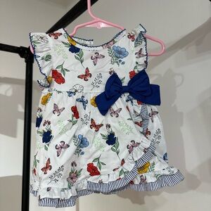 Butterfly baby dress